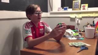 Rubick's Cube master Jackson Schroeder