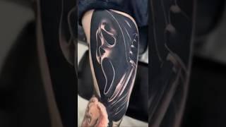 Real or Fake Tattoo? #ai #tattoos #ghostface #tattoofun #tattooed