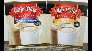 Café D’Vita Cappuccino: White Chocolate & Caramel Review