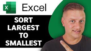 How to Sort Largest to Smallest in Excel Pivot Table | Excel Tutorial 2024