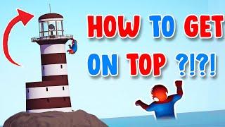 How To Climb Lighthouse in Gang Beasts!