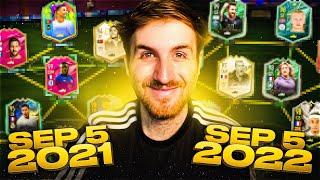 I Compared my FIFA 22 RTG vs FIFA 21  RTG!