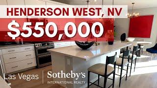 What $550,000 Gets You in Henderson NV?? | Inspirada Tri Pointe Model Homes Tour - VELA