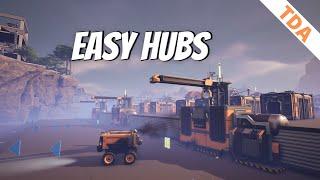 Build an entire HUB in just One Evening! | Bite-sized Satisfactory