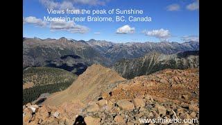 Hike in British Columbia - Sunshine Mountain Peak Viewpoint near Bralorne, BC - ihikebc.com