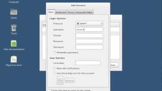 How to create an anonymous safe Jabber account in Tails.