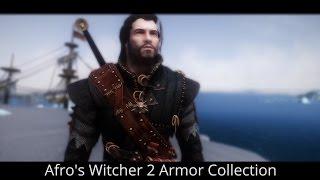 WITCHER INSPIRED - Skyrim Mods - Afro's Witcher 2 Armor Collection