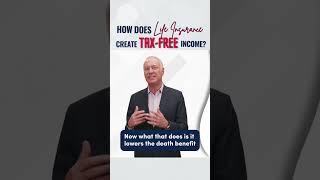 How Does Life Insurance Create Tax-Free Income?  #shorts