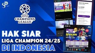 Cara Nonton Liga Champion Di Streaming, TV Digital Dan Parabola