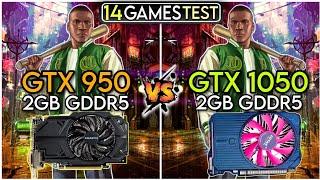 GTX 950 vs GTX 1050 | 14 Games Test | Which Is Better ?