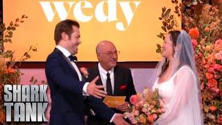 Shark Tank US | Kevin Officiates A Wedding During Wedy App Pitch!