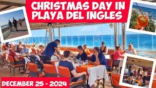 Gran CanaraCHRISTMAS DAY IN PLAYA DEL INGLES - DECEMBER 25 - 2024