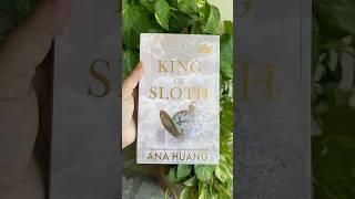 King of Sloth by Ana Huang #kingofsloth #bookstagram #books #anahuang #booklover #xavier #reading