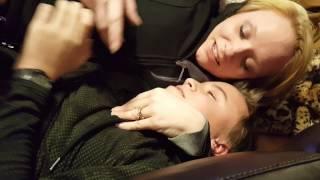 Mom can take her son down!