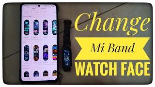 How to change Mi Band Watch Face with Zepp Life app (former Mi Fit)