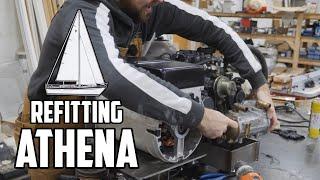 Sail Life - DIY 9 kW diesel generator (part 1) & head vanity countertop template