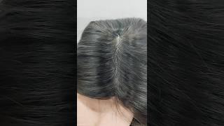 How it's look silk base chemo wig | best chemo wig in mumbai #chemotherapy #wig #realhai #shorts