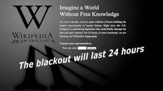 Today No Wiki Tomorrow No Internet
