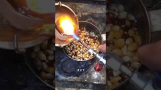 Molten SILVER vs POPCORN !  #jewelrydesign #vs #diyjewelry #silversmith #ring #experiment