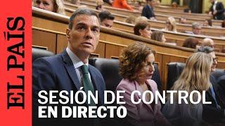 DIRECTO | Pedro Sánchez comparece en la sesión de control del Congreso de los Diputados | EL PAÍS