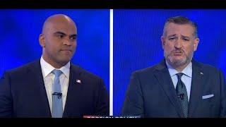 LIVE: Ted Cruz & Colin Allred SPAR in contentious DEBATE