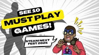 10 MUST-PLAY Steam Next Fest Demos (June 2025) - These Games Blew My Mind!