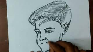 Daily Art#242 | Rapid Sketching With Charcoal Pencil | Ajay Gupta