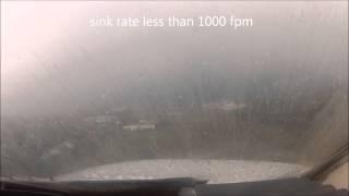 Citation V Jet - localizer approach at Danbury KDXR!