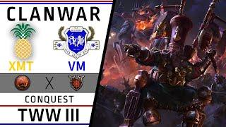 Кланвар VM vs XMT | Демоны Хаоса vs Орки | Завоевание | Total War: WARHAMMER 3