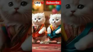 Heart touching Cute kittens dancing #cat #shorts #viralvideo #trending #funny #usacats #cuteshorts