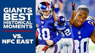 Giants Best Historical Moments vs. NFC East | New York Giants