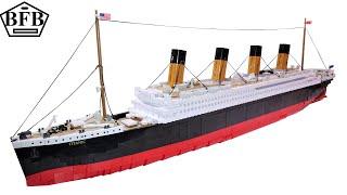 RMS TITANIC Cobi 1916 | Speed Build with Lego Test | Scale 1 : 300