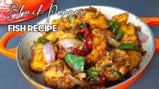 Black Pepper Fish Recipe / Ikan Masak Lada Hitam