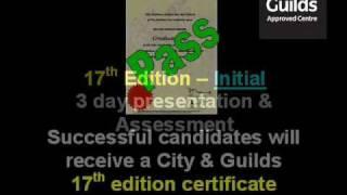 BS7671 - 17th Edition Wiring Regulations Training - City & Guilds 2382 on line Assessment