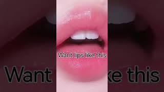 How to get pink lips  #glowup #beautyhacks #shorts