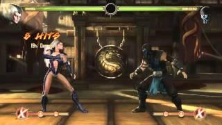 Mortal Kombat 9 - Sindel обучение + комбо