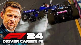 SECRET MEETING AFTER MASSIVE CRASH?! - F1 24 Driver Career (Part 3)