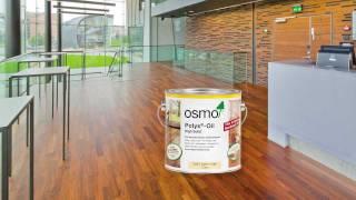 Osmo Cleaning and care for wooden floors, hardwax-oil as natural
