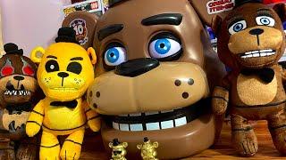 FNAF 10 YEAR ANIMATRONIC FREDDY HEAD BUNDLE REVIEW! - Phatmojo Five Nights at Freddy's Plush