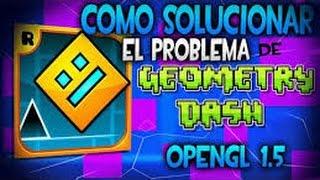 Como Arreglar El Error De OpenGL 1 5 Geometry Dasch v1 0