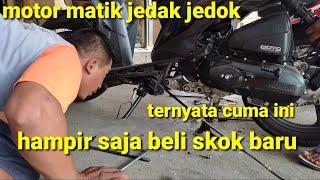 beat jedak jedok di jalan rusak/polisi tidur