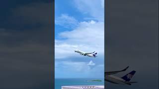 AJT B767F CLIMBING OUT OF GND! #shorts #aviation #takeoff #b767 #aircargo #sky #viral #subscribe
