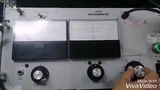 Megger 15kV Megaohmmeter Repair