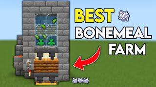 BEST Zero-Tick Bonemeal Farm 1.20 Minecraft Bedrock & Pocket Edition (Unlimited Bonemeal)