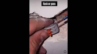 Electrician hack or pass? Inline splice with a wago.