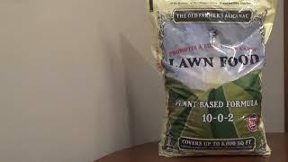 Lawn Fertilizer - Old Farmers Almanac - Grass Fertilizer