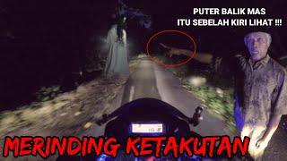 KETAKUTAN‼️NYASAR HAMPIR GAK BISA PULANG DI JALAN HORROR MELEWATI PERKAMPUNGAN - motovlog