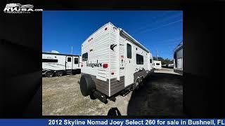 Incredible 2012 Skyline Nomad Joey Travel Trailer RV For Sale in Bushnell, FL | RVUSA.com