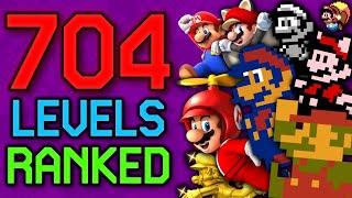 Ranking ALL 704 2D Mario Levels