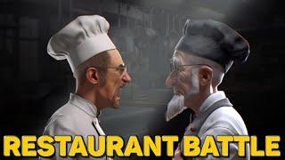 Restaurant Battle - Ресторанный бизнес. Битва ресторанов. Первый запуск знакомство с игрой